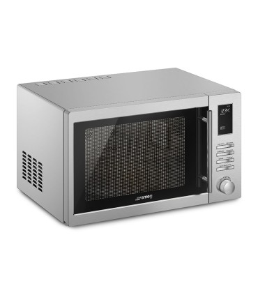 Smeg MOE34CXI2 Combinado microondas, Estética Universal, Acero Inoxidable