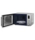 Smeg MOE25X Microondas con grill, Estética Universal, Acero Inoxidable