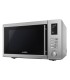 Smeg MOE25X Microondas con grill, Estética Universal, Acero Inoxidable
