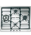 Smeg SR60GHS Encimera de Gas, Estética Selección, Acero inoxidable, 60 cm