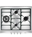 Smeg SR264XGH2 Encimera de Gas, Estética Selección, Acero inoxidable, 60 cm