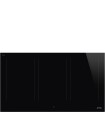 Smeg SIM3964D Encimera de Inducción, Estética Universal, Negro, 90 cm, 3 multizonas
