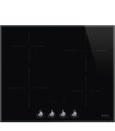 Smeg SI364BM Encimera de Inducción, Estética Clásica, Negro, 60 cm