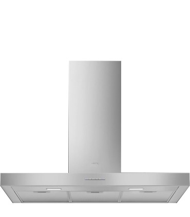 Smeg KBT900XE Campana T invertida, Estética Universal, Acero Inoxidable, 90 cm