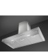 Smeg KBT900XE Campana T invertida, Estética Universal, Acero Inoxidable, 90 cm