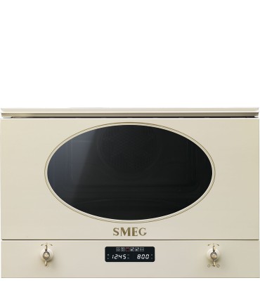 Smeg MP822PO Microondas Colonial, integrable, color crema