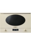 Smeg MP822PO Microondas Colonial, integrable, color crema