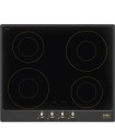 Smeg SI764AOM Encimera de Inducción Cortina, 60 cm, color antracita