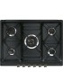 Smeg SR775AO Encimera de Gas Cortina, color antracita, 70 cm