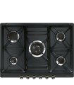 Smeg SR775AO Encimera de Gas Cortina, color antracita, 70 cm