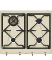 Smeg SRV864POGH Encimera de Gas Colonial, 60 cm, color Crema