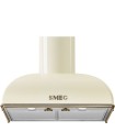 Smeg KS59POE2 Campana de pared Colonial, 60 cm, color crema