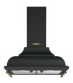 Smeg KC16AOE Campana de pared Cortina, 60 cm, color antracita