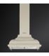 Smeg KC16POE Campana de pared Cortina, 60 cm, color Crema