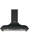 Smeg KC19AOE Campana de pared Cortina, 90 cm, color antracita
