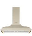 Smeg KC19POE Campana de pared Cortina, 90 cm, color Crema