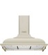 Smeg KCI19POE Campana de isla Cortina, 90 cm, color Crema