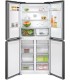 Bosch KMC85LBEA Serie 4, Frigorífico Multipuerta con puertas de cristal, 189.5 x 85.5 cm, Negro