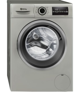 Balay 3TS282X Lavadora, 8 kg, 1200 r.p.m., Acero mate antihuellas