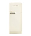 Smeg FAB50RCRB5 Frigorífico doble puerta, No Frost Total, Posición bisagra: Derecha, Crema, 192,1 x 79,6 cm