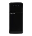 Smeg FAB50RBL5 Frigorífico doble puerta, No Frost Total, Posición bisagra: Derecha, Negro, 192,1 x 79,6 cm