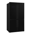 Smeg FQ60NDE Frigorífico 4 puertas, Total No Frost, Negro, 182 x 90,8 cm