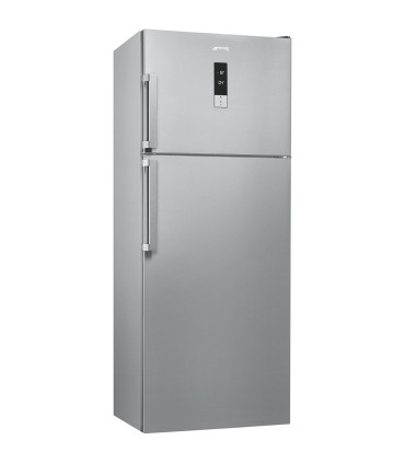 Smeg FD70EN4HX Frigorífico doble puerta, Libre instalación, Inox, 183 x 70 cm