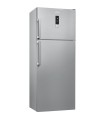 Smeg FD70EN4HX Frigorífico doble puerta, Libre instalación, Inox, 183 x 70 cm