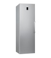Smeg FF18EN3HX Congelador monopuerta, Libre instalación, sistema Total No-Frost, Inox, 186 x 60 cm