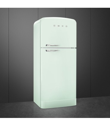 Smeg FAB50RPG5 Frigorífico doble puerta, No Frost Total, Posición bisagra: Derecha, Verde agua, 192,1 x 79,6 cm