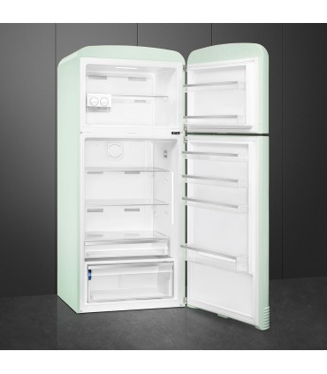 Smeg FAB50RPG5 Frigorífico doble puerta, No Frost Total, Posición bisagra: Derecha, Verde agua, 192,1 x 79,6 cm