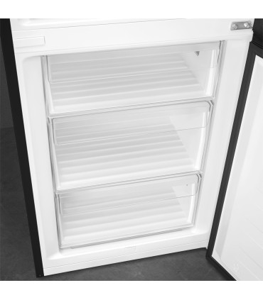 Smeg RC20KDND Frigorífico combinado, Inox oscuro, 200 x 60 cm