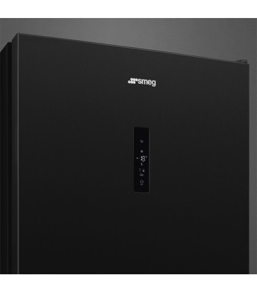 Smeg RC20KDND Frigorífico combinado, Inox oscuro, 200 x 60 cm