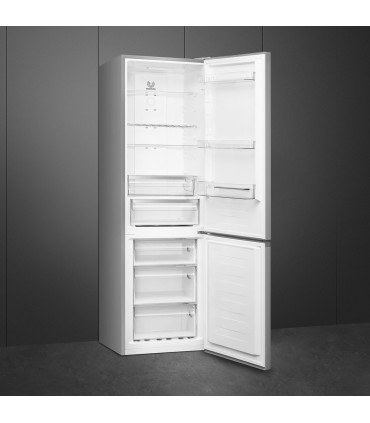 Smeg RC18XDND Frigorífico combinado, Inox, 185 x 60 cm