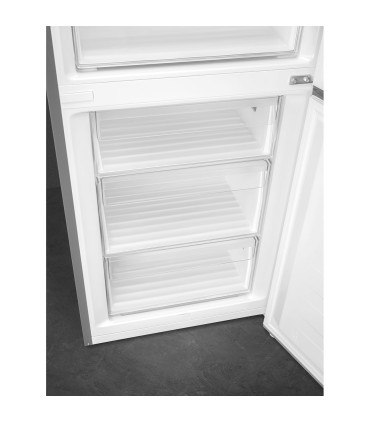 Smeg RC18XDND Frigorífico combinado, Inox, 185 x 60 cm