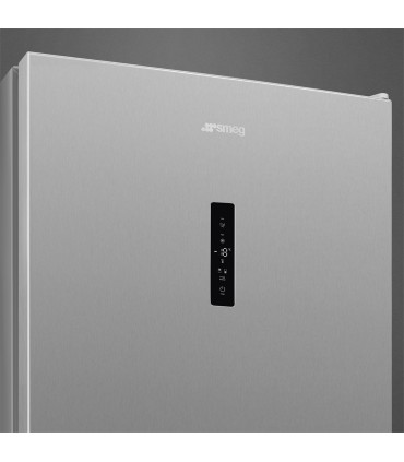 Smeg RC18XDND Frigorífico combinado, Inox, 185 x 60 cm
