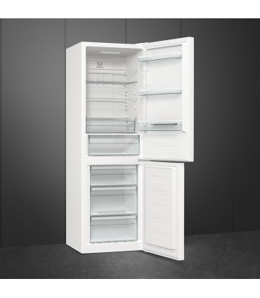 Smeg RC18WDNE Frigorífico combinado, Blanco, 185 x 60 cm
