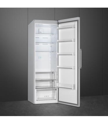 Smeg FS18EV3HX Frigorífico monopuerta, Libre instalación, Inox, 186 x 60 cm