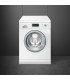 Smeg LSF147E Lavasecadora, 7 Kg (4Kg Secado), 1400 r.p.m., Blanco
