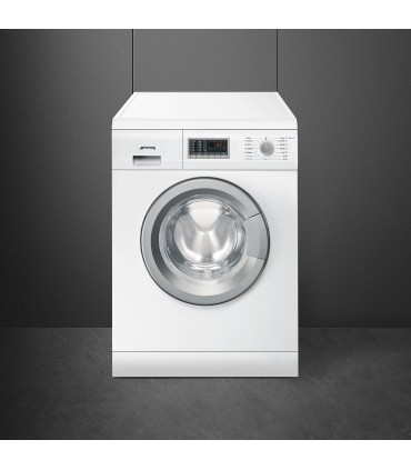 Smeg LSF147E Lavasecadora, 7 Kg (4Kg Secado), 1400 r.p.m., Blanco