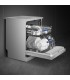 Smeg LVS262DSX Lavavajillas 60 cm, Libre instalación, Inox