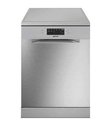 Smeg LVS342CQSX Lavavajillas 60 cm, Libre instalación, Inox