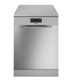 Smeg LVS342CQSX Lavavajillas 60 cm, Libre instalación, Inox