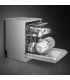 Smeg LVS345CQSX Lavavajillas 60 cm, Libre instalación, Inox