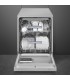 Smeg LVS345CQSX Lavavajillas 60 cm, Libre instalación, Inox