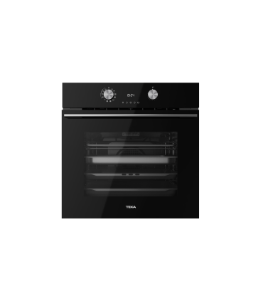 Teka SteamGourmet HLB 8550 SC Horno con función especial para cocinar al vapor, Negro, Serie Maestro