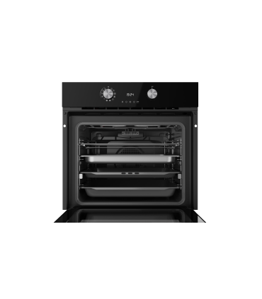 Teka SteamGourmet HLB 8550 SC Horno con función especial para cocinar al vapor, Negro, Serie Maestro