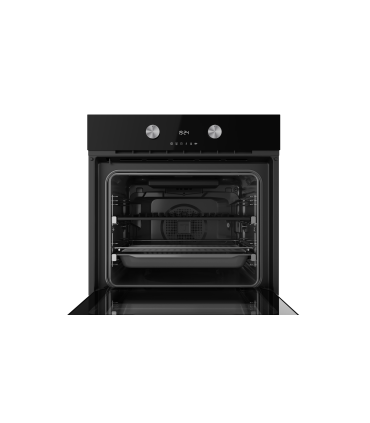 Teka SteakMaster Lite Horno multifunción SteakMaster con 20 programas automáticos especiales para carne, Negro, Serie Maestro