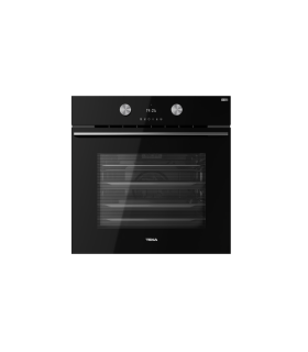 Teka Home HLB 8700 P Horno pirolítico inteligente con conexión wifi y función especial AirFry, Negro, Serie Maestro