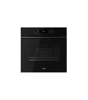 Teka HLB 8400 FBK Horno multifunción A+ de acabado Cristal Full Black, Negro, Serie Maestro